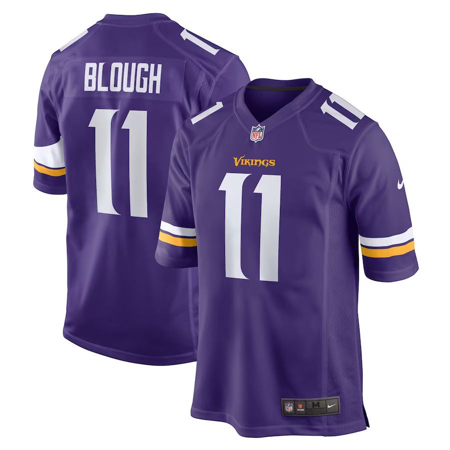 Men Minnesota Vikings #11 David Blough Nike Purple Home Game Player NFL Jersey